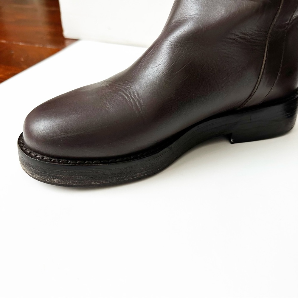 J CREW brown leather Berkeley riding boots - Picture 10 of 12